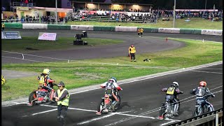 In Güstrow gegen Brokstedt Speedway Liga [upl. by Ymmij]