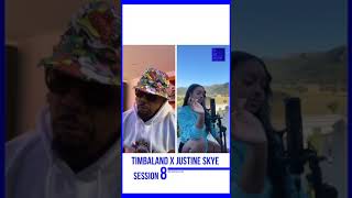 TIMBALAND x JUSTINE SKYE Session 8 hiphopbulletin [upl. by Eilime]