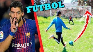 LUIS SUAREZ CHALLENGE ¡Retos de fútbol épicos [upl. by Sherburn893]