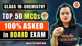 Class 10 Chemistry MCQs 🔥 Most Important Questions from Full Syllabus [upl. by Kidd968]