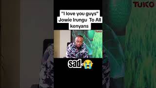 Jowie Irungu last word before judgement  Jackie Maribe [upl. by Ayotnahs]