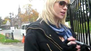 Taylor Momsen talking about kissing Chace Crawford [upl. by Alodi432]