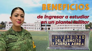 Beneficios que obtienes al ingresar a un plantel militar del EjéMx y FAMx FelizJueves [upl. by Aitnauq]