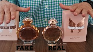 Fake vs Real Olympea Paco Rabanne Perfume 80 ML [upl. by Cassandra]