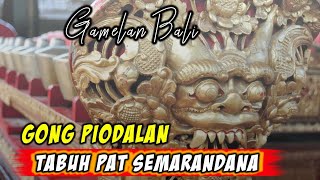 Gong Piodalan  Tabuh Pat Semarandana [upl. by Cirri]