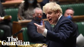 Boris Johnson takes on PMQs as anger mounts over Downing Street lockdown parties – watch live [upl. by Capps441]