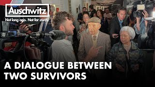 Survivors Unite at the Reagan Library Auschwitz Exhibit [upl. by Farika]