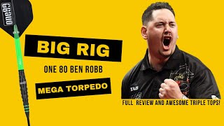 Ben Robb  BIG RIG  V2 Darts Review  One 80  Torpedo Time [upl. by Arlie]