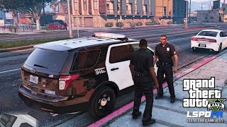 GTA 5 PC MODS  LSPDFR  POLICE SIMULATOR  EP 19 NO COMMENTARY CITY PATROL [upl. by Lamori]