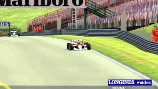 GP4  MOD 1991  Ayrton Senna  Hungary  Qualifying [upl. by Derwin]