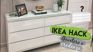 IKEA HACK Gavetero vs Credenza DIY [upl. by Dale]