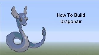 Minecraft Tutorial  Dragonair Pokemon [upl. by Ailicec]