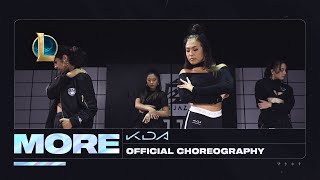 KDA  MORE Dance  Official Choreography Video  League of Legends [upl. by Bowne]