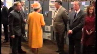 The Queen and Prince Philip visit St Stephens Church Hyson Green Nottingham 8th June 1990 [upl. by Tompkins790]