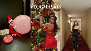 A VLOGMAS 18  Monday and content day [upl. by Kcirdled]