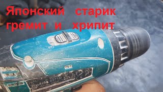 Шуруповёрт Makita 6271D сильно гремит  ремонт [upl. by Gem996]