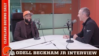 Odell Beckham Jr Interview  Cleveland Browns Daily [upl. by Fritts]