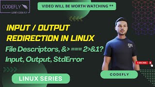 Linux Crash Course  Input Output redirection  StdIn  Stdout  Stderr  Linux Tutorial in Hindi [upl. by Asilehc684]