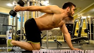 How to perform Tricep Kickbacks Dumbbell [upl. by Aihpos]