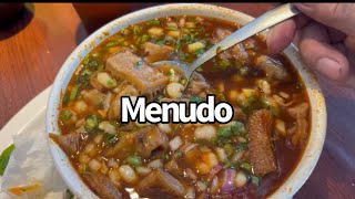 A Bowl of MenudoTripe Soup [upl. by Yob]