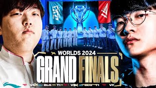 THE WORLDS FINALS  T1 VS BLG  WORLDS 2024  CAEDREL [upl. by Jacquelin273]