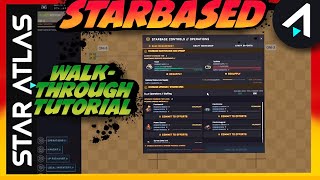 Star Atlas Starbased Walkthrough Tutorial [upl. by Aisile]