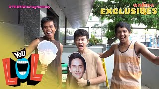 TBATS Kokoy de Santos Ruru Madrid at Alden Richards mga hari ng tambay YouLOL Exclusives [upl. by Edd]