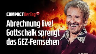 Abrechnung live Gottschalk sprengt das GEZFernsehen💥 [upl. by Elpmid]