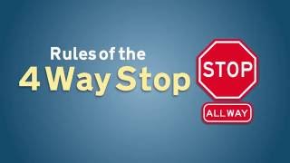 Road Rules 4Way Intersections [upl. by Siramaj]