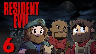 Resident Evil HD Remake  Lets Play Ep 6  Super Beard Bros [upl. by Adiaros]