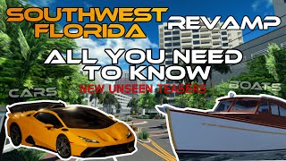 Heres Everything Coming In The Revamp Southwest Florida  RaceLine ROBLOX [upl. by Ahsemac306]