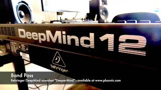 Behringer DeepMind 12 soundset quotDeeperMindquot by pbsonic [upl. by Ayotyal]