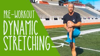 PreWorkout Dynamic Stretching Routine [upl. by Gaudette923]