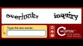 ¿Qué Es Un CAPTCHA ¿Para Qué Sirve USKOKRUM2010 [upl. by Richia]