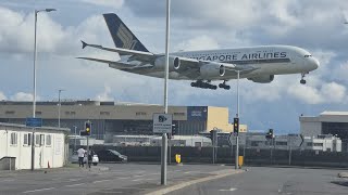 Heathrow airport landing ✈️ everyone heathrowplanespotting heathrow everyone automobile [upl. by Hardan]