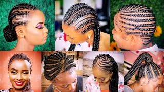 150  Unique Ghana Weaving Braids Hairstyles For Women You Should Try This 2023 Cornrow Braids [upl. by Chang]