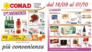 volantino conad valido fino al 01 ottobre convenienza italia [upl. by Millan]