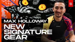 Max Holloway Unboxing The Oni Spirit Kit amp Sneak Peek Of New Shin Guards amp MMA Gloves  SANABUL [upl. by Yeznil]