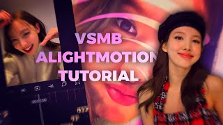 Watch Me How To Make SIMPLE VSMB TRANSITION IN ALIGHTMOTION [upl. by Agnesse438]