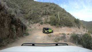 Turkey Creek Trail Arizona  Toyota FJ Trail Teams 1 of 2 [upl. by Boggers]