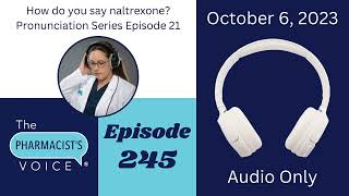 How do you say naltrexone Vivitrol Pronunciation Series Episode 21 [upl. by Douty]