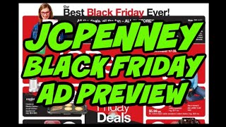 JCPenney Black Friday Ad Preview  10 off 10 or More  JCP Black Friday [upl. by Larena]