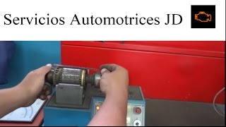 Motores de Arranque Parte 4 Comprobaciones Componentes Internos [upl. by Nauqyt]