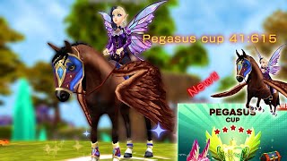 Horse Riding Tales NEW Pegasus Cup quick race [upl. by Niad]