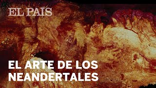 La obra de arte más antigua la hizo un neandertal  Materia [upl. by Felicity912]