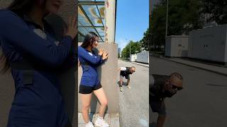 Money Heist vs Police 112 moneyheist parkour police escape shorts hctofficial [upl. by Jaal]