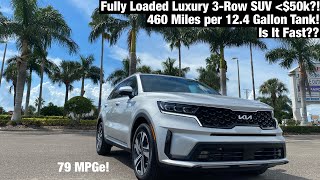 2022 Kia Sorento PHEV SXPrestige TEST DRIVEFULL REVIEW [upl. by Kcyrred]