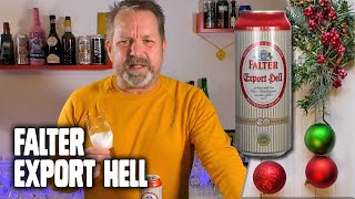 FALTER  EXPORT HELL Beer 1 from 2023 Brewers Advent Calendar [upl. by Dhu473]