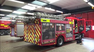 LIFERISKTANNOY GMFRS Bolton Central Fire Station LIFERISK Turnout Tannoy Demonstration [upl. by Yennaiv]