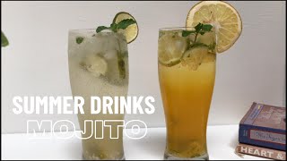 Easy 5 Minute NonAlcoholic Summer Mojito Mocktail For BBQs [upl. by Garratt711]